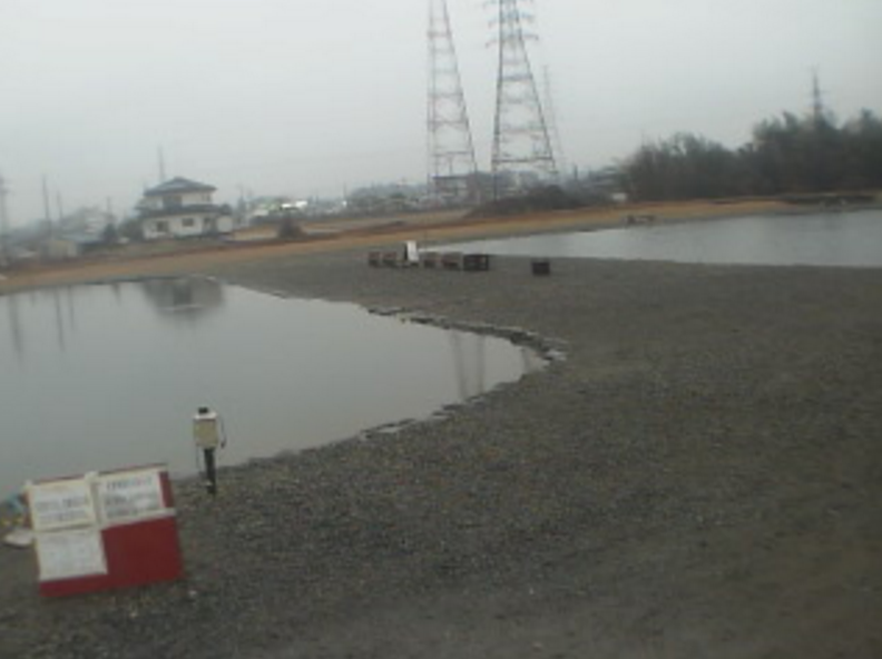 鬼怒川フィッシングエリアライブカメラ(栃木県宇都宮市中岡本町)