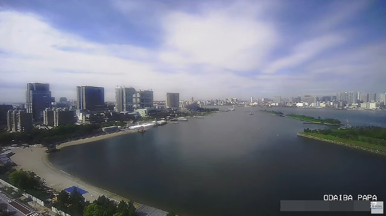 OdaibaPapaお台場ライブカメラ(東京都港区台場)