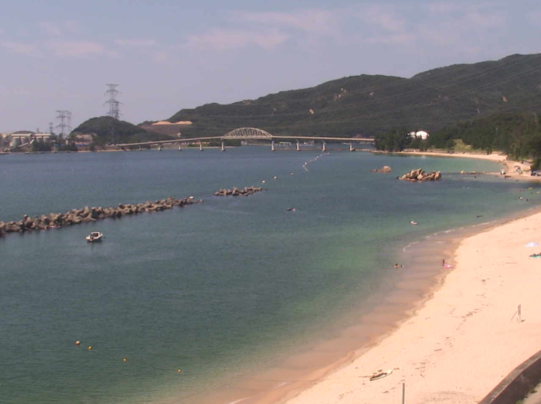 水晶浜海水浴場ライブカメラ(福井県美浜町竹波) ライブカメラDB