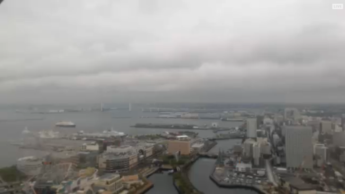 横浜ランドマークタワー38階ライブカメラ(神奈川県横浜市西区)