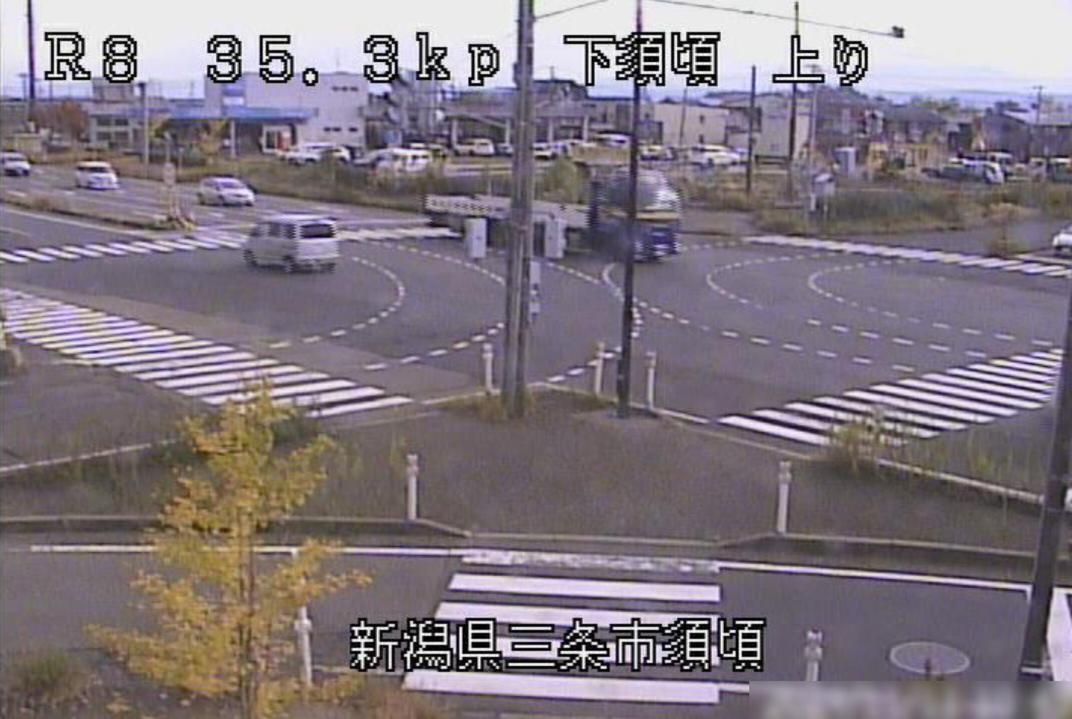 国道8号須頃ライブカメラ(新潟県三条市須頃)