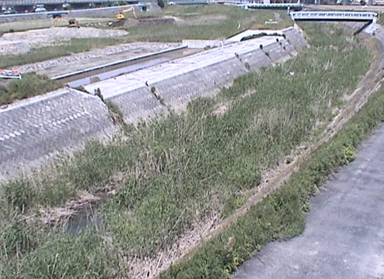 砂田川放水路杉崎ライブカメラ(鳥取県鳥取市杉崎)