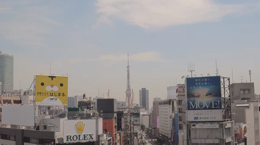 六本木4Kライブカメラ(東京都港区六本木)