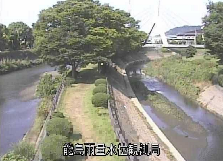 巴川能島雨量水位観測局ライブカメラ(静岡県静岡市清水区)