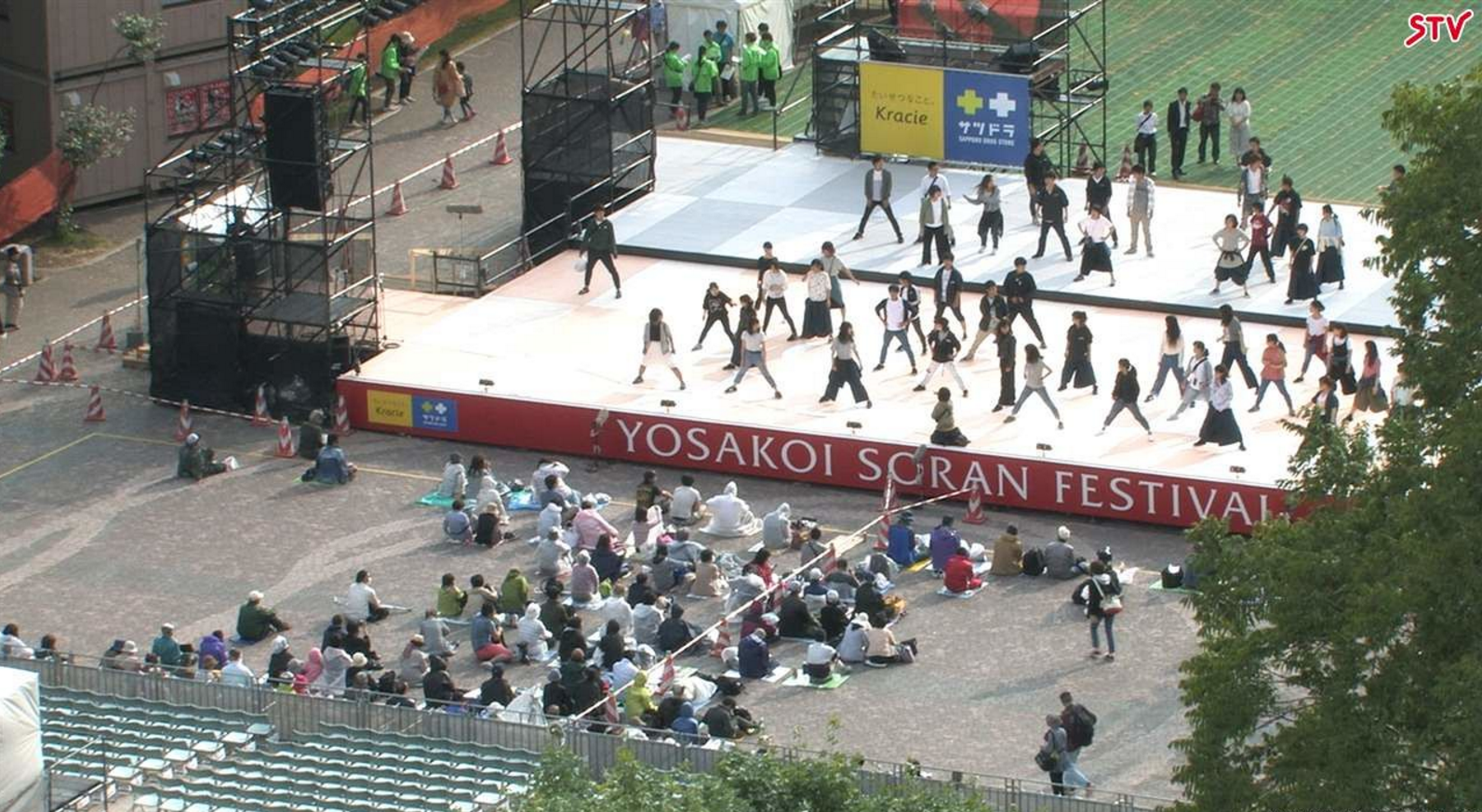 よさこいソーラン祭り大通公園西8丁目会場ライブカメラ(北海道札幌市中央区)