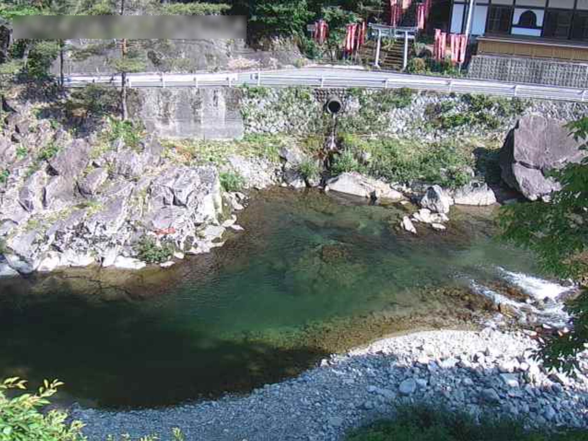 黒川豊川寺ライブカメラ(岐阜県白川町黒川)