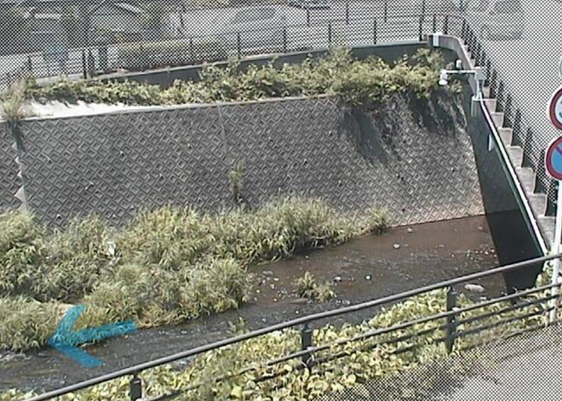 大場川下神川橋ライブカメラ(静岡県三島市加茂川町)