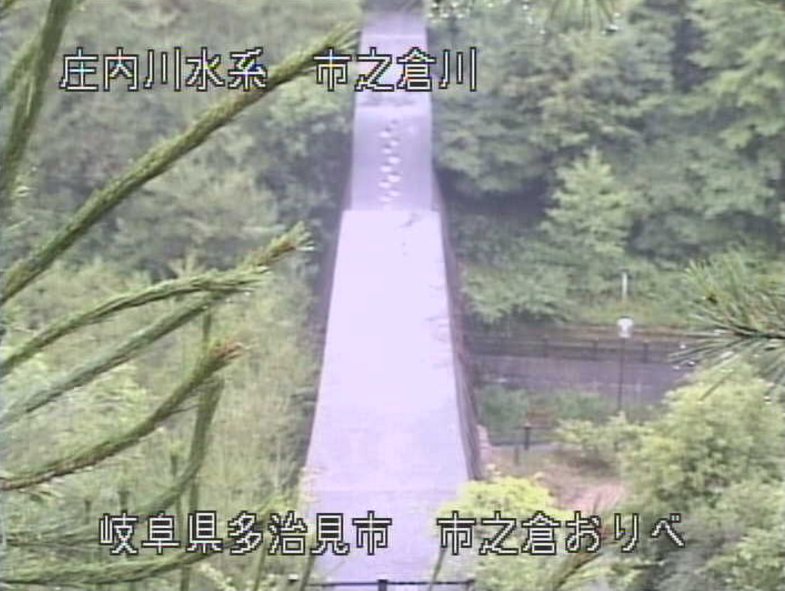 市之倉川市之倉おりべライブカメラ(岐阜県多治見市市之倉町)