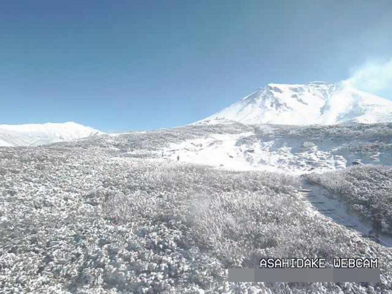 旭岳山頂ライブカメラ(北海道東川町勇駒別)
