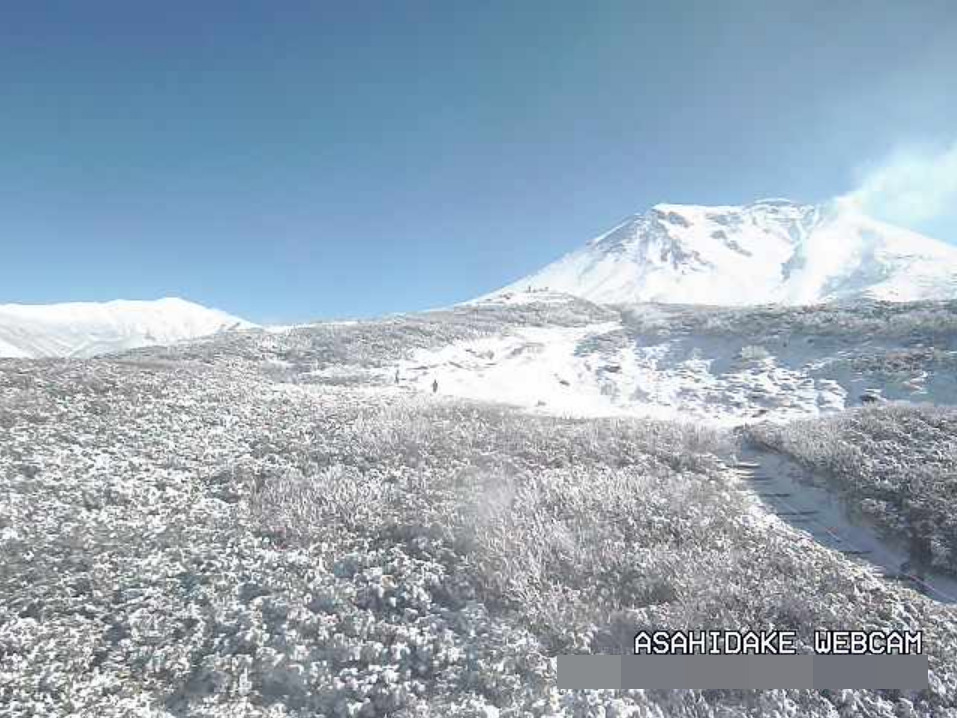 旭岳山頂ライブカメラ(北海道東川町勇駒別)