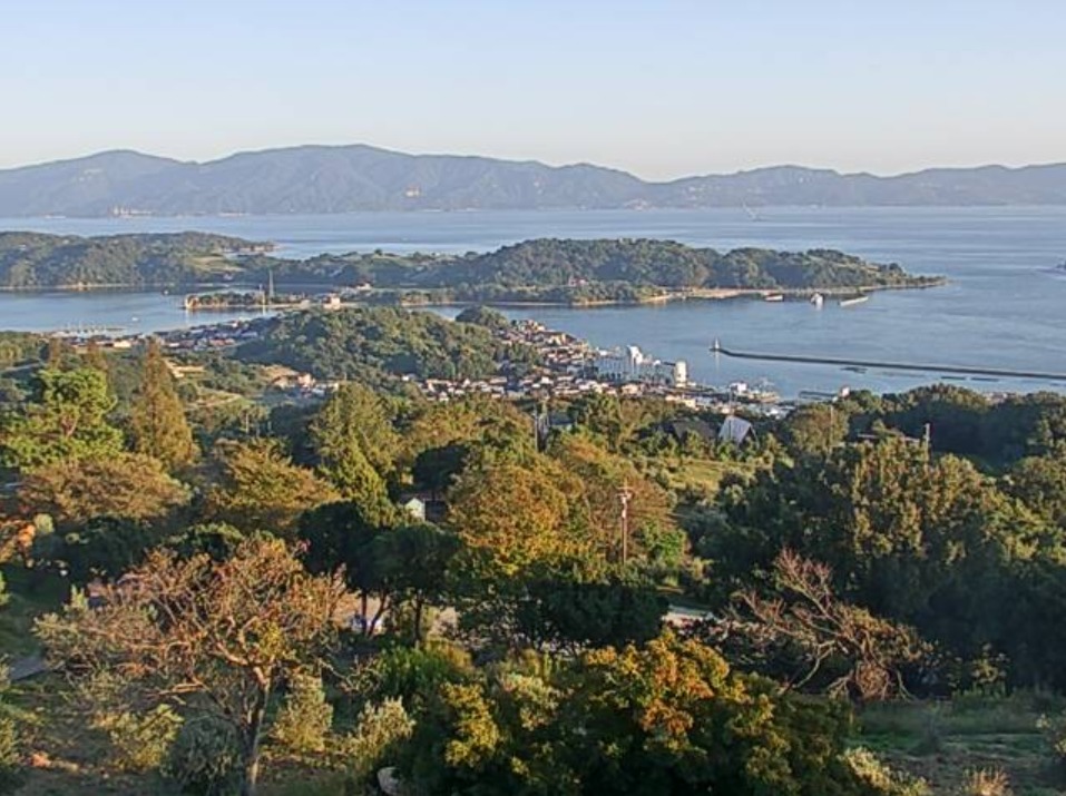牛窓オリーブ園瀬戸内海ライブカメラ(岡山県瀬戸内市牛窓町)