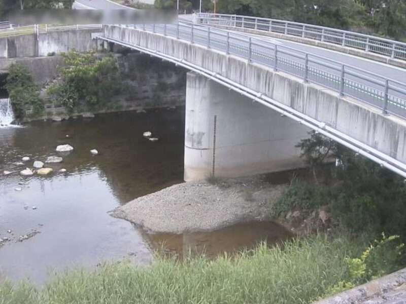 山家川稔橋ライブカメラ(岡山県美作市江見)