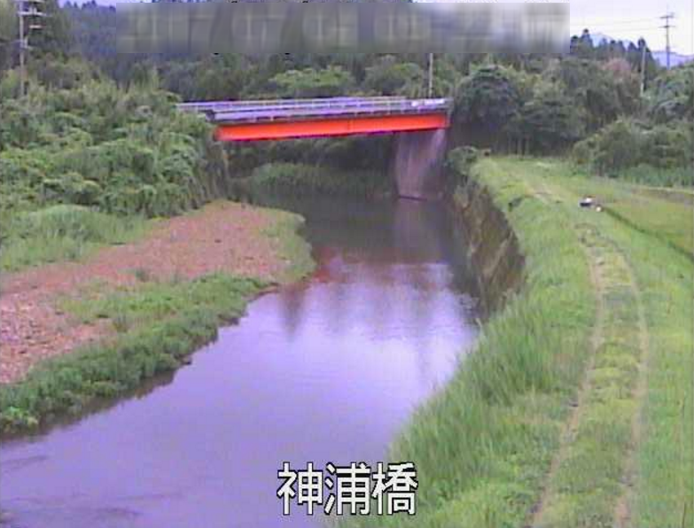 花渡川神浦橋ライブカメラ 鹿児島県枕崎市西鹿籠 ライブカメラdb