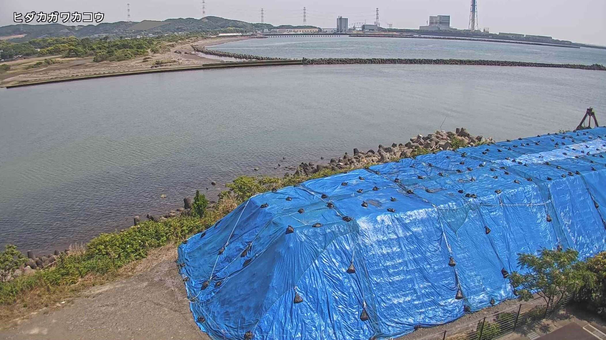 美浜町日高川河口ライブカメラ(和歌山県美浜町濱ノ瀬)