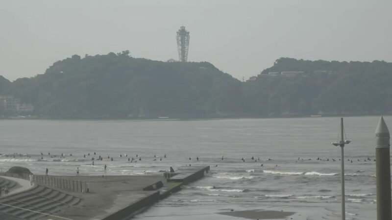 波通鵠沼海岸ライブカメラ(神奈川県藤沢市鵠沼海岸)