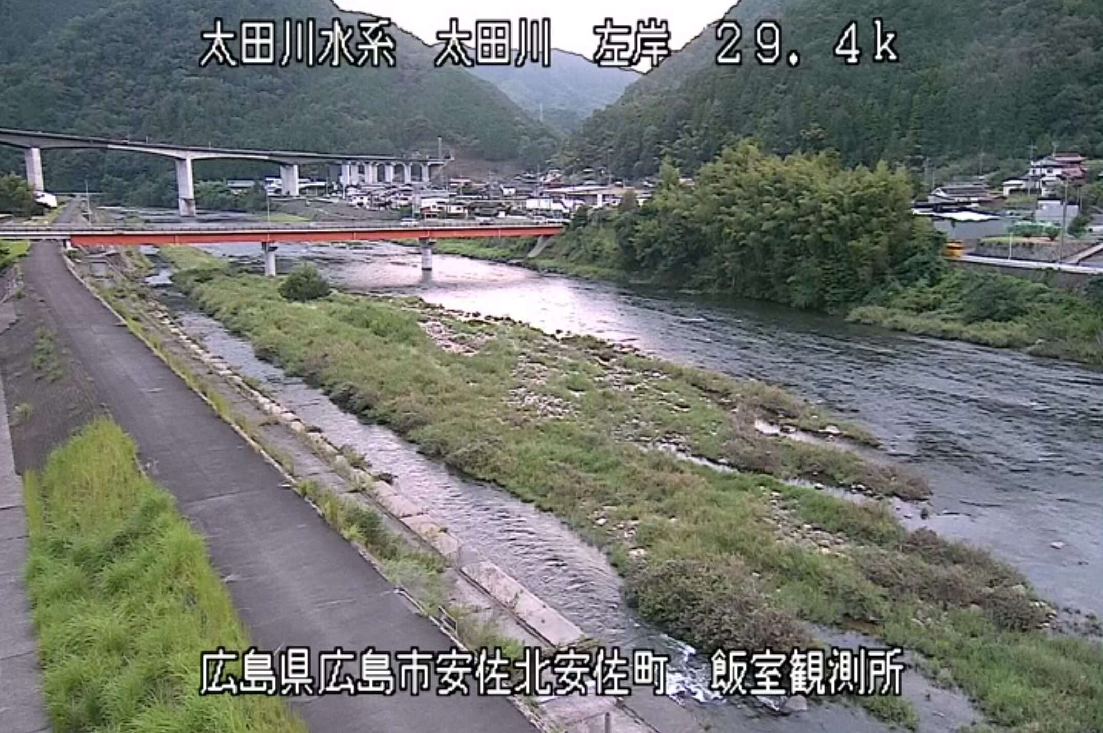 太田川飯室観測所ライブカメラ(広島県広島市安佐北区)