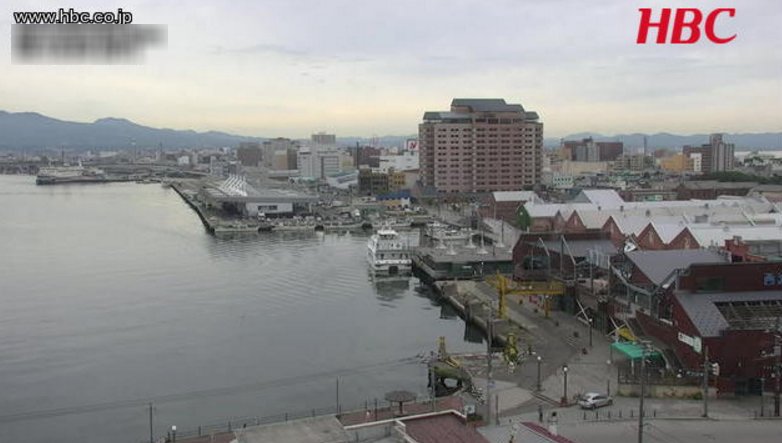 HBC函館ベイエリアライブカメラ(北海道函館市末広町)