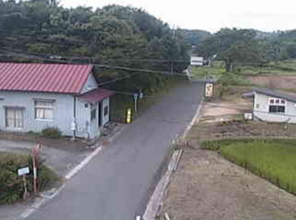 宮城県道24号消防施設大張2班ライブカメラ(宮城県丸森町大張大蔵)
