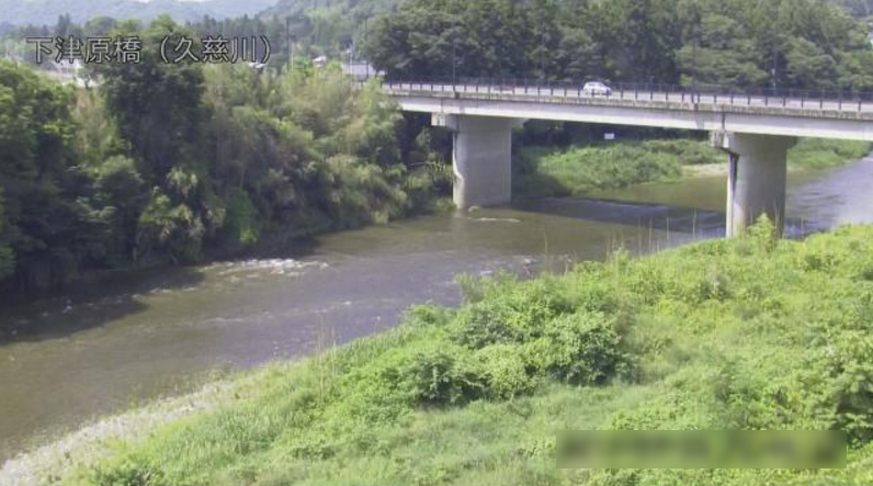 久慈川下津原橋ライブカメラ(茨城県大子町袋田)