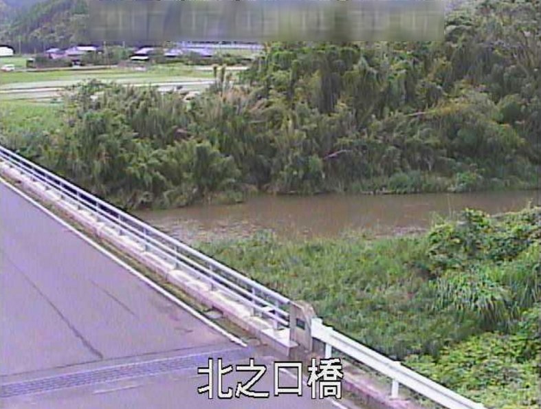 雄川北之口橋ライブカメラ(鹿児島県南大隅町根占川南)