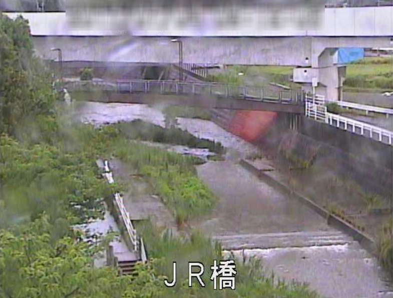 木之下川JR橋ライブカメラ(鹿児島県鹿児島市谷山中央)