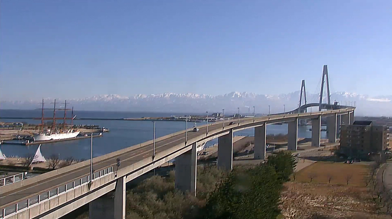 射水ベイエリアライブカメラ(富山県射水市海王町)