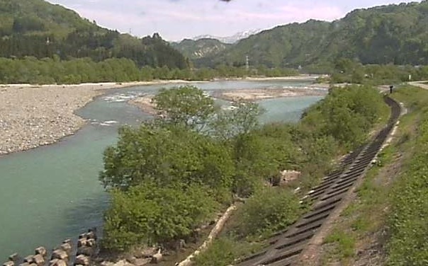 只見川伊南川合流地点第1ライブカメラ(福島県只見町只見)
