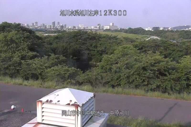 旭川中原ライブカメラ(岡山県岡山市中区中島)