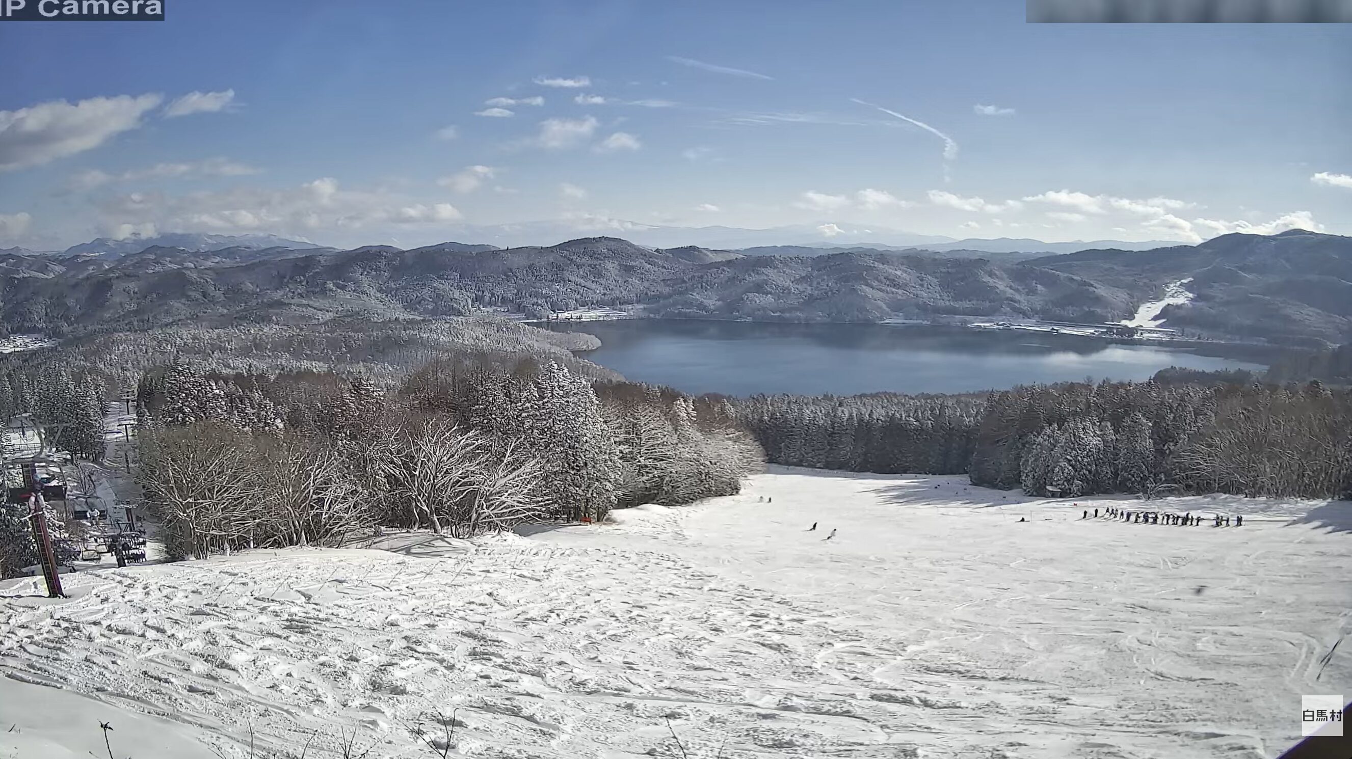 白馬さのさかスキー場ライブカメラ(長野県白馬村神城)