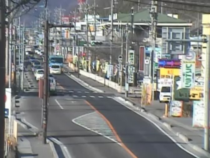 LCV国道20号四賀ライブカメラ(長野県諏訪市四賀)