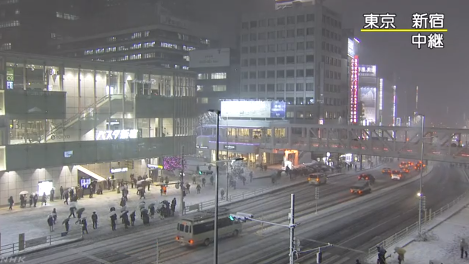 NHK新宿駅ライブカメラ(東京都新宿区新宿)