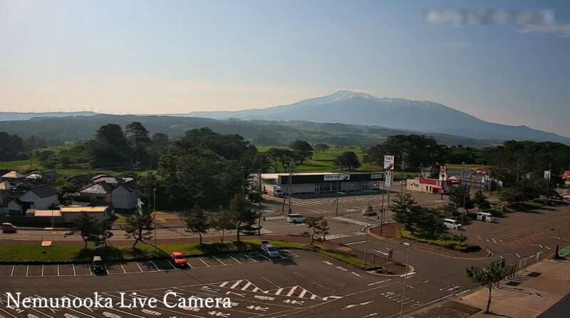 道の駅象潟ねむの丘ライブカメラ(秋田県にかほ市象潟町)