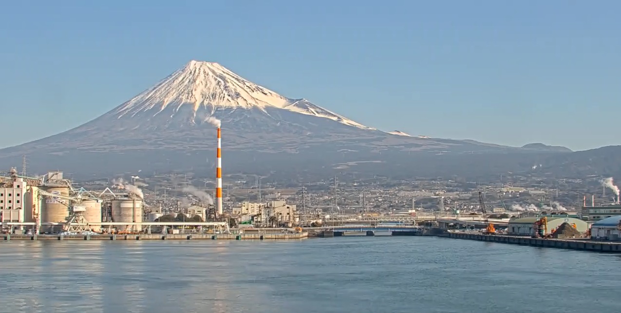 田子の浦富士山ライブカメラ(静岡県富士市前田)