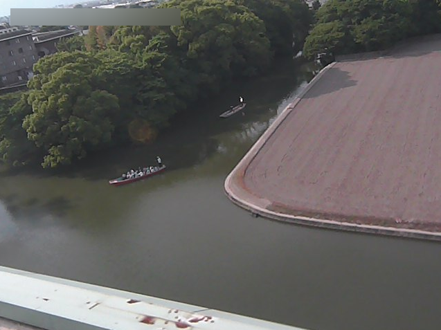 かんぽの宿柳川掘割ライブカメラ(福岡県柳川市弥四郎町)