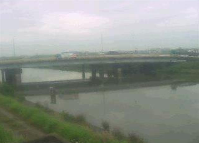 日光川古瀬水位観測所ライブカメラ(愛知県愛西市古瀬町)