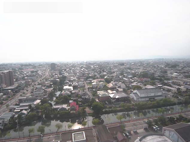 NTT西日本柳川ビル鉄塔掘割ライブカメラ(福岡県柳川市三橋町)