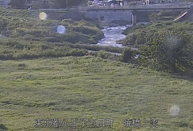 浅川暁橋上流ライブカメラ(東京都八王子市田町)