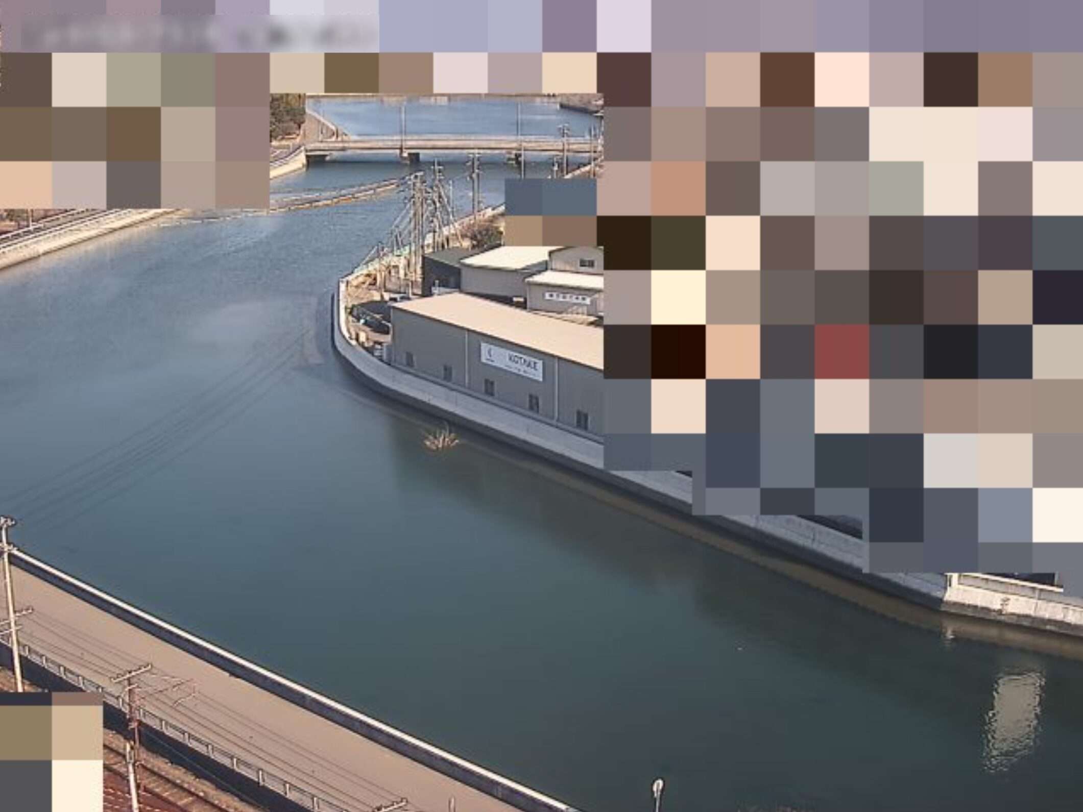 CMS御坊川ライブカメラ(香川県高松市福岡町)