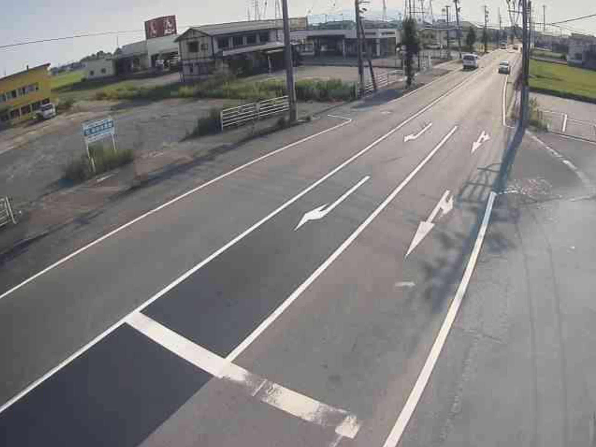 福井県道10号丸岡川西線一本田交差点ライブカメラ(福井県坂井市丸岡町一本田)