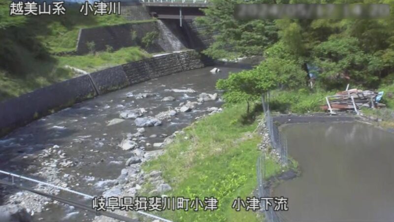 小津川小津下流ライブカメラ(岐阜県揖斐川町小津)