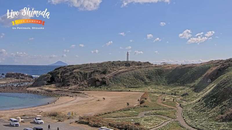 爪木崎ライブカメラ(静岡県下田市須崎) 2026年1月22日 約300万本のスイセン満開