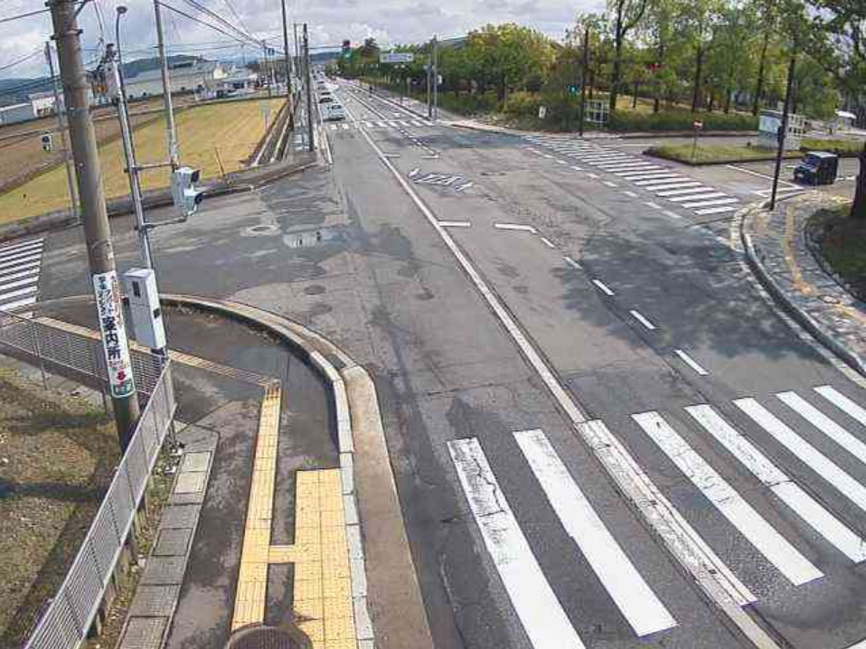 福井県道164号大畑松岡線福井県立大学永平寺キャンパス前ライブカメラ(福井県永平寺町松岡兼定島)