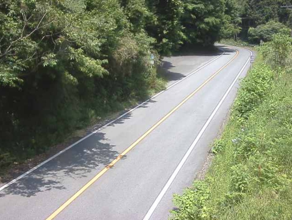 熊本県道134号湯田天神ライブカメラ(熊本県南小国町中原)
