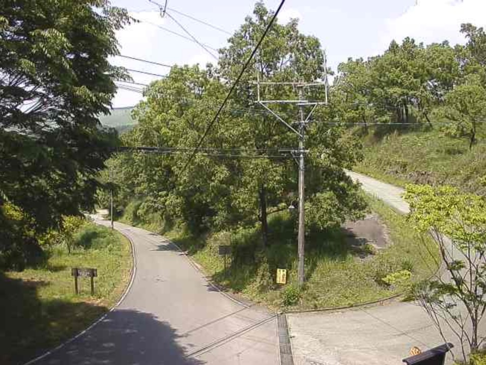 南小国町立りんどうヶ丘小学校入口付近ライブカメラ(熊本県南小国町満願寺)