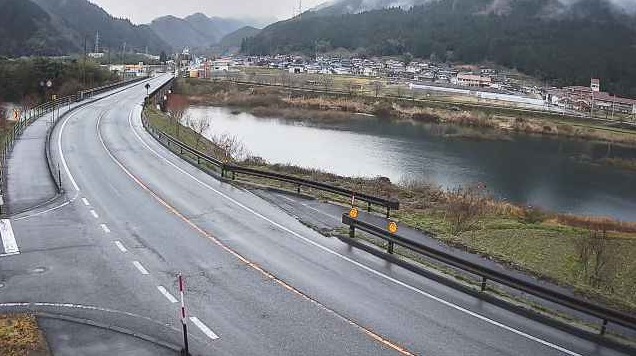国道313号湯原地内ライブカメラ(岡山県真庭市豊栄)