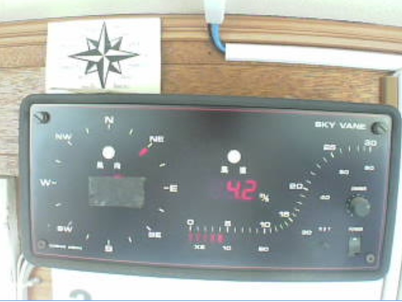 リビエラシーボニアマリーナ風向風速計ライブカメラ(神奈川県三浦市三崎町小網代)