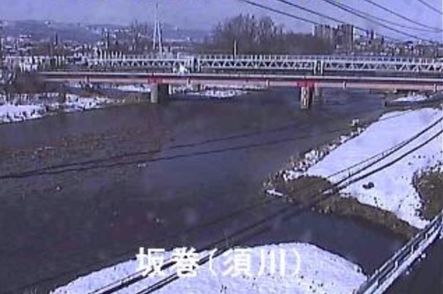 須川坂巻ライブカメラ(山形県山形市桜田南)