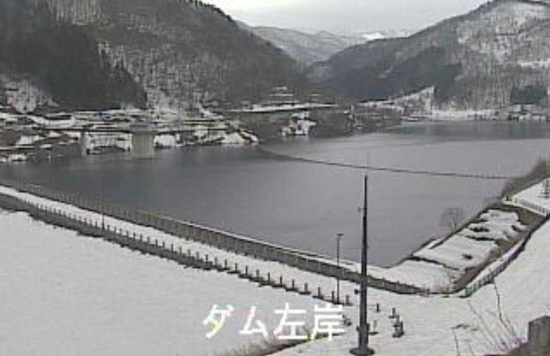 綱木川ダム左岸ライブカメラ(山形県米沢市簗沢)