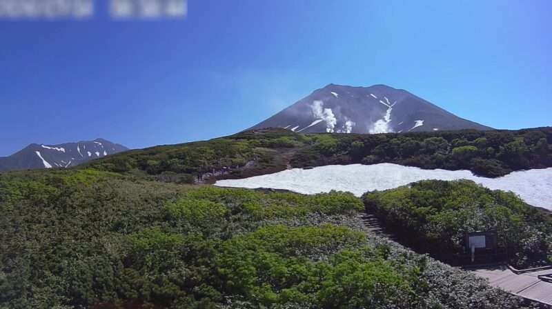 旭岳5合目ライブカメラ(北海道東川町勇駒別)
