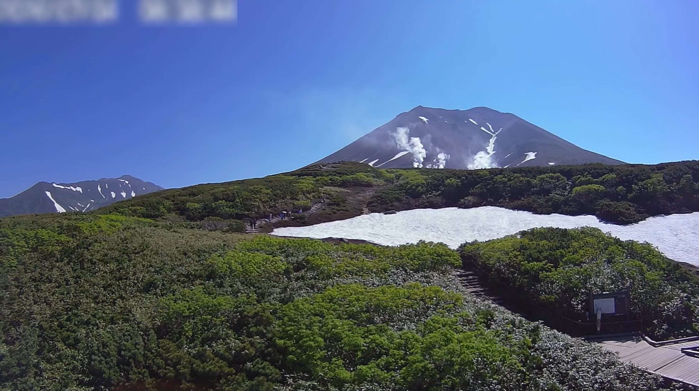 旭岳5合目ライブカメラ(北海道東川町勇駒別)